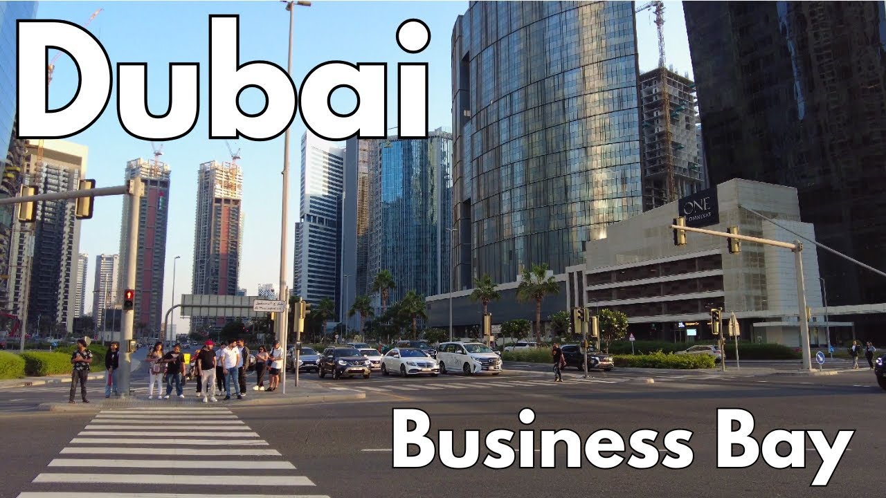 Dubai Walk, Stunning High-Rise Tower Business Bay, Dubai, United Arab Emirates.