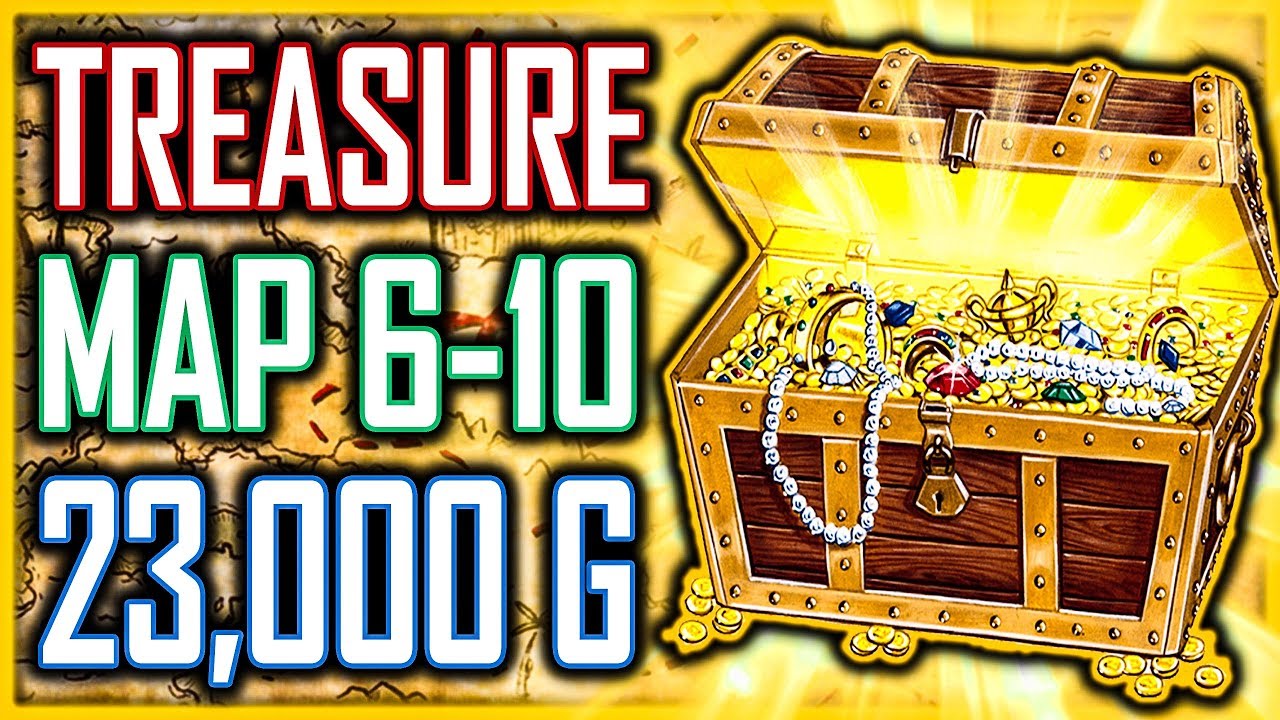 BEST LONG SWORD & AXE Treasure Map 6-10 HIDDEN 23,000+ Gold - Kingdom Come Deliverance