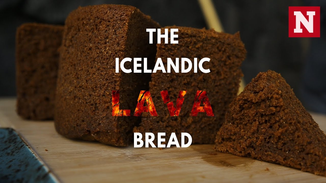Icelandic Baker Uses Lava To Bake Bread