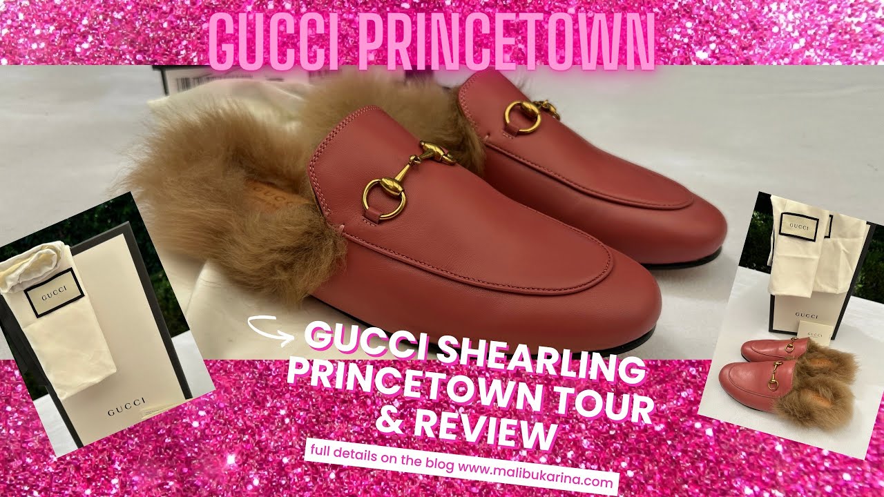 GUCCI Princetown Shearling Fur Slippers Tour and Review