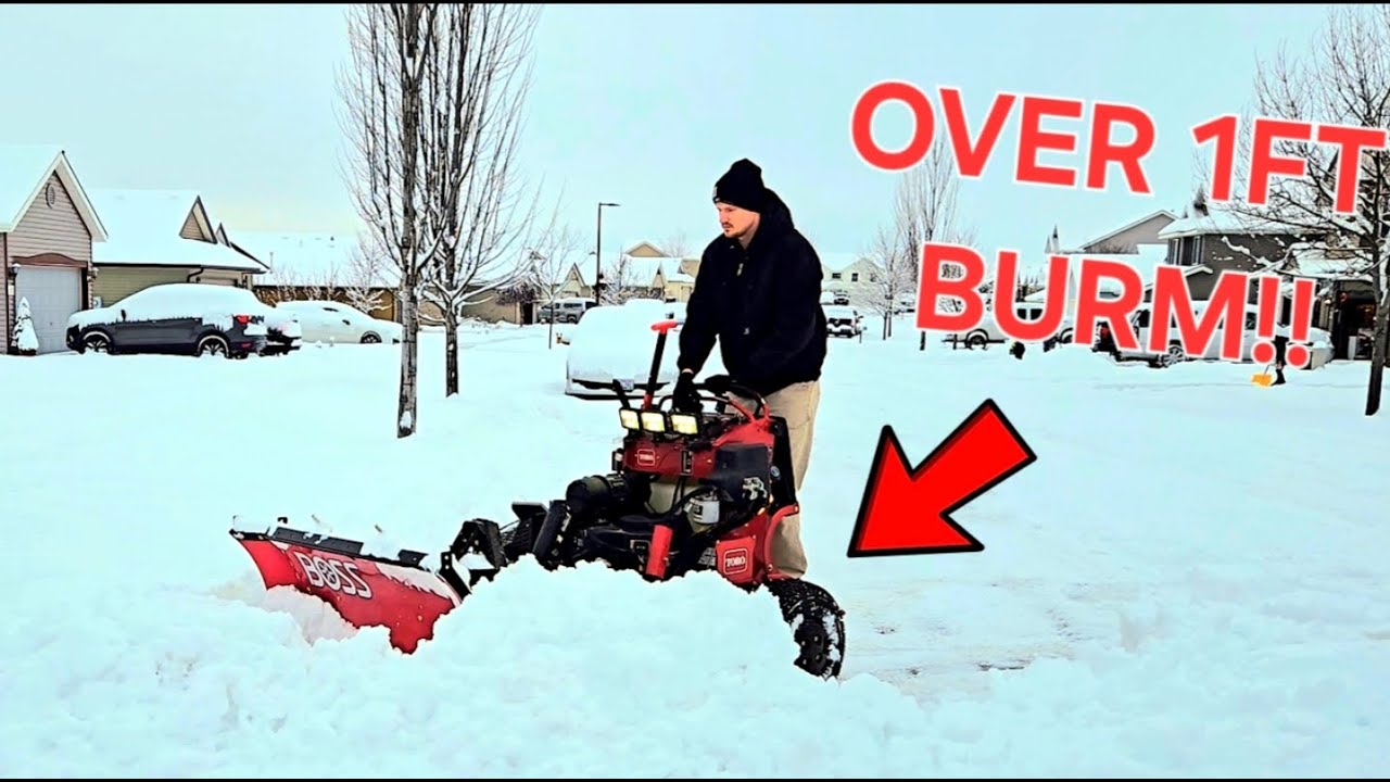 Toro Multiforce Bulldozes Through THICK Snow + Leavenworth Visit