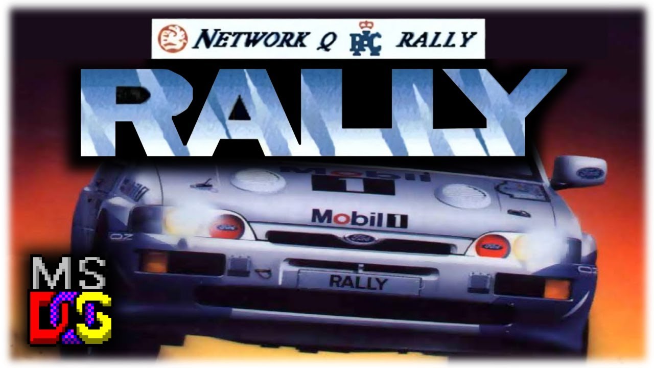 Network Q RAC Rally [MS-DOS 1993] - Full Game Playthrough