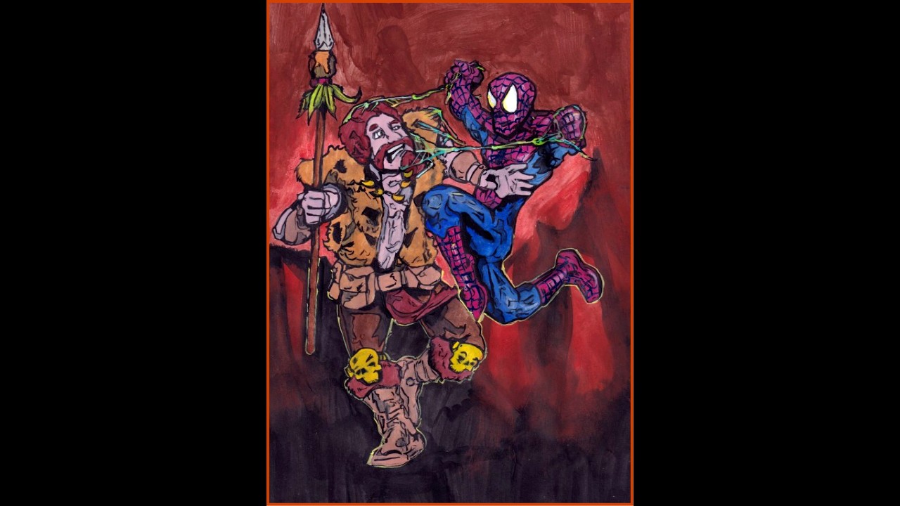SPIDER MAN AND KRAVEN