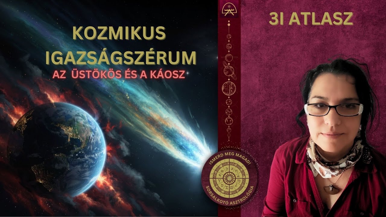 A 3I ATLAS üstökös és a kozmikus igazságszérum: Asztrológiai és spirituális szemlélet