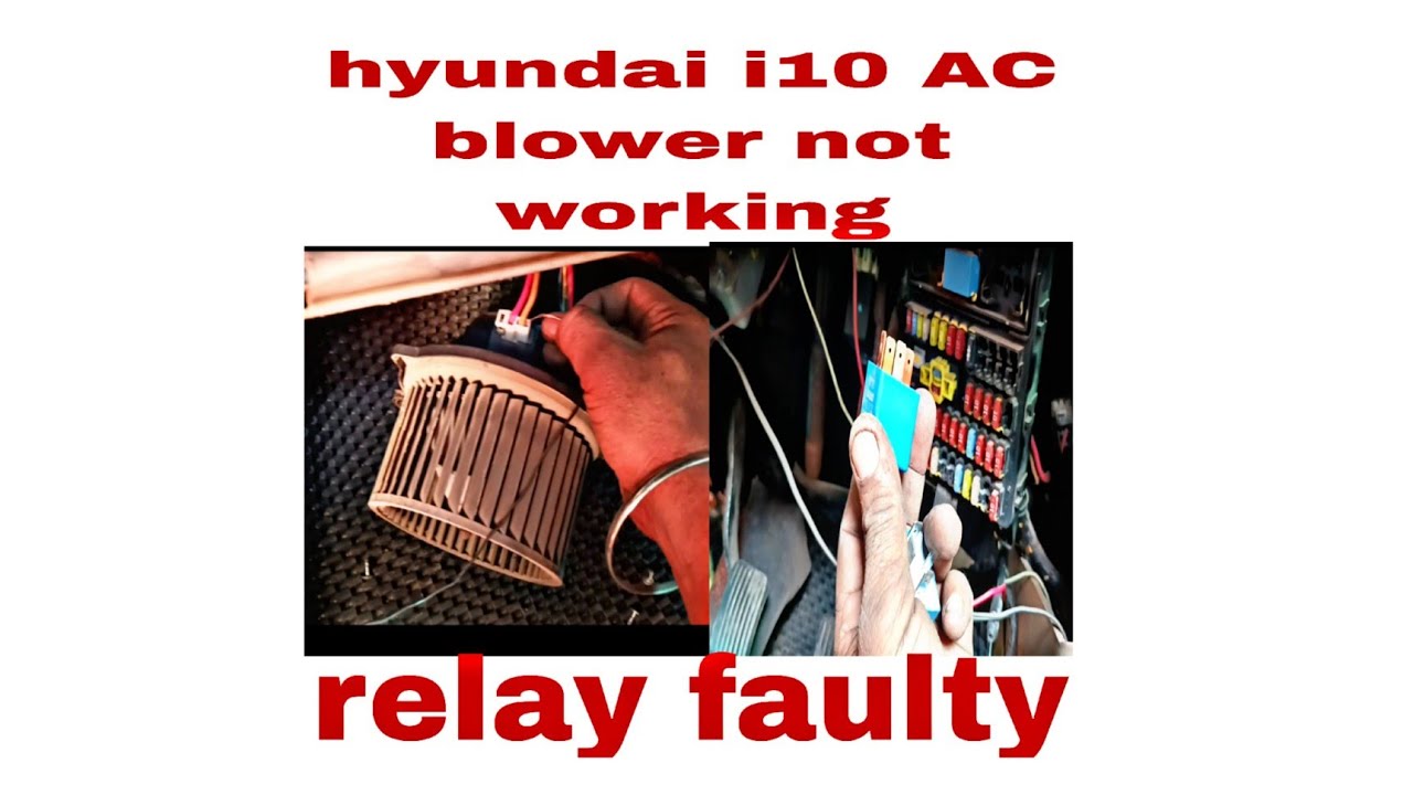Hyundai i10 Ac blower not working #carworkshop #car #garage #