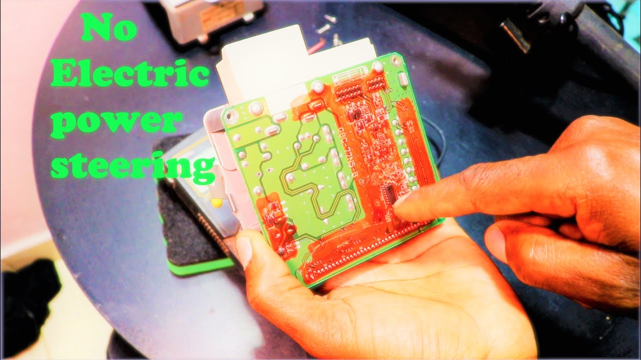 Inside Electric Power Steering Module (EPS) | Testing relays and EPS diagnosis and fix without parts