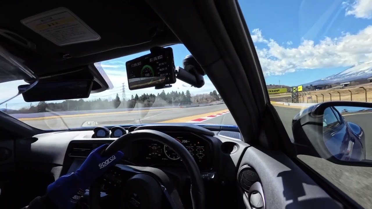 RZ34 富士スピードウェイ WRF18 ベストラップ