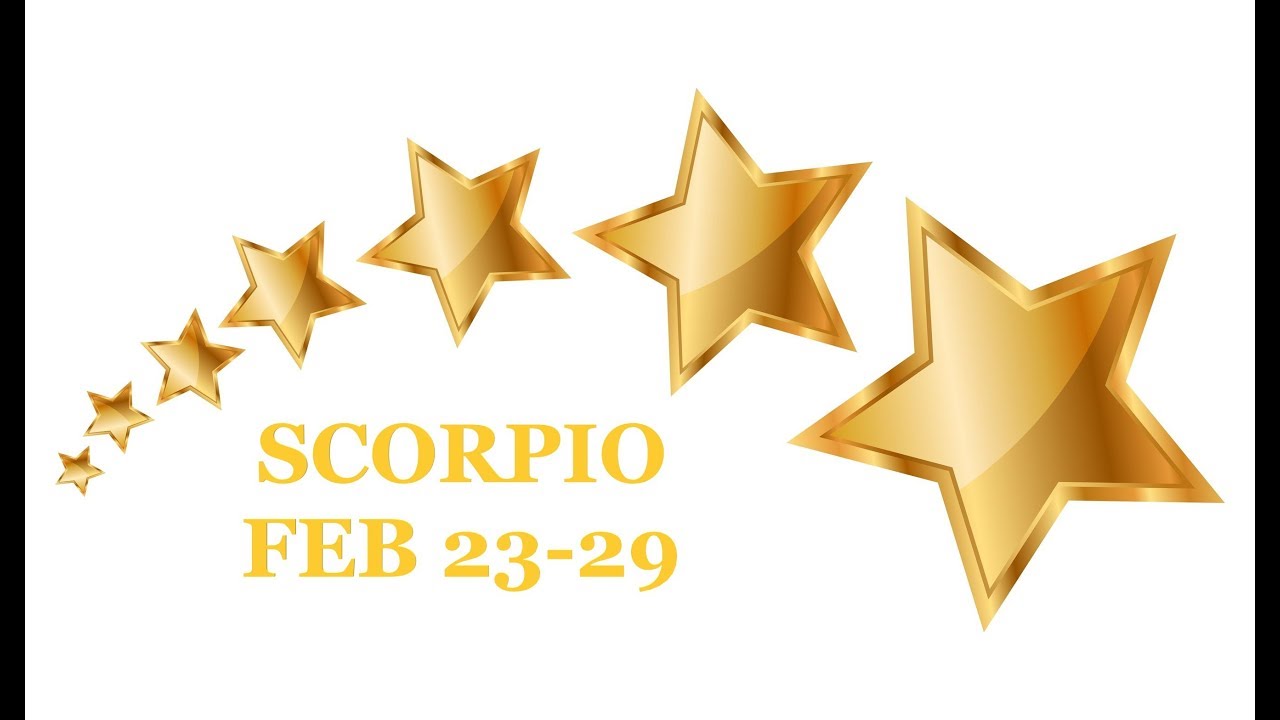 SCORPIO: FEB 23-29: OBSESSED WITH YOU!