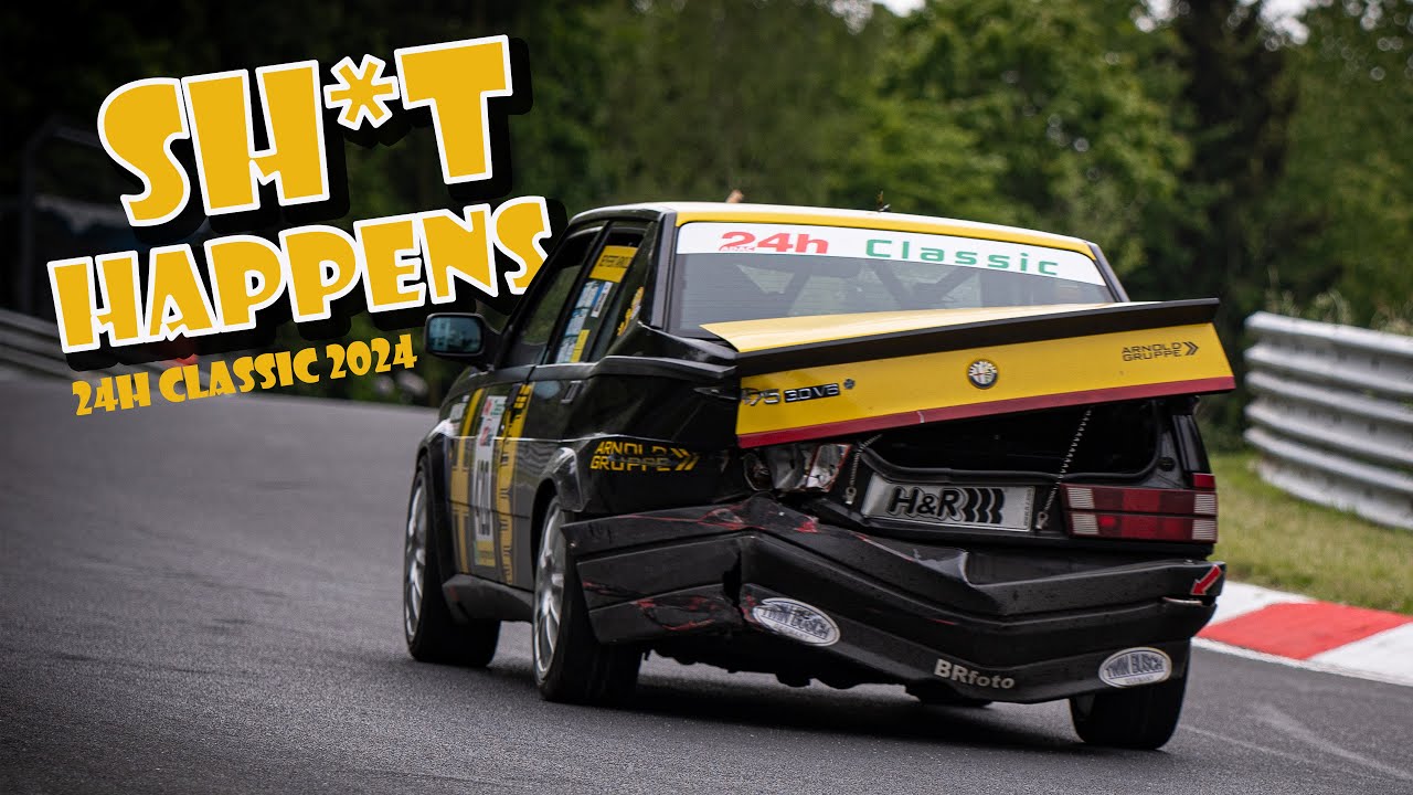 24H Classic 2024 / Onboard Alfa Romeo 75