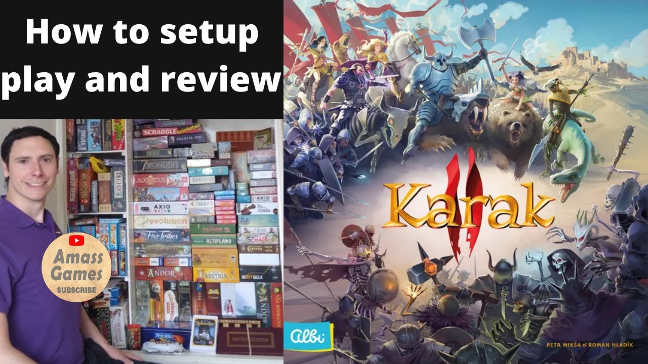 Karak II 2 #какиграть #обзор #настольнаяигра #настольнаяAmassGames #bgg #игры #дети #игра #настол...