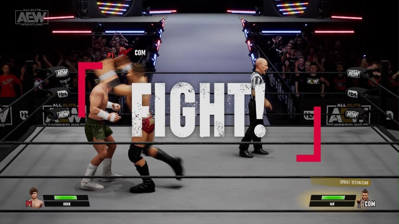 AEW: Fight Forever-Hook Vs MJF