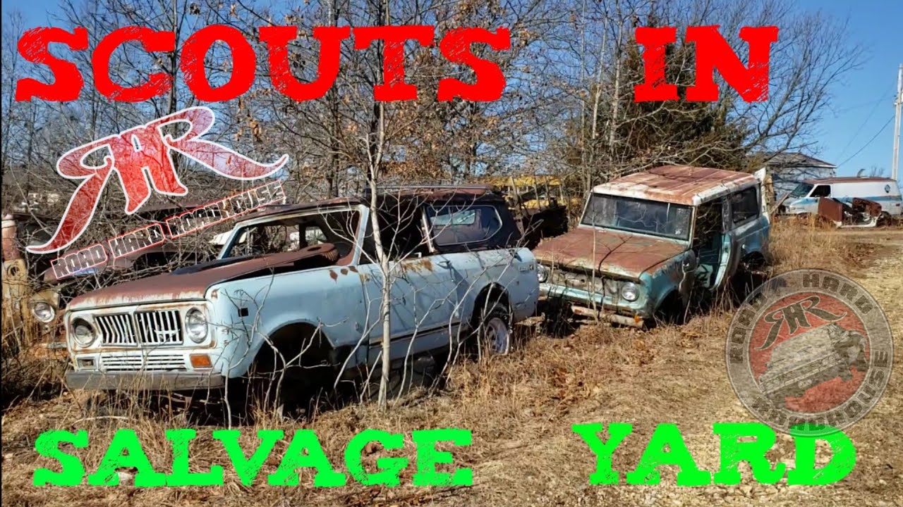 INTERNATIONAL HARVESTER SCOUTS IN A JUNKYARD 2021