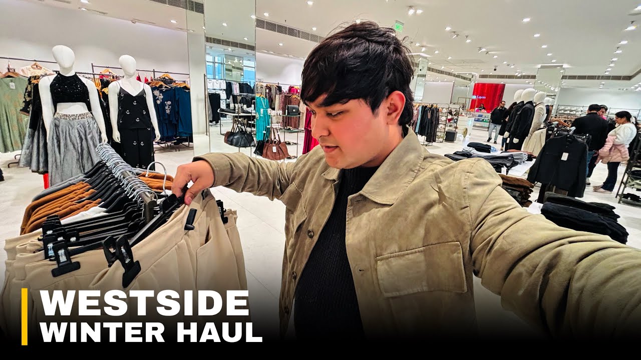 Westside Winter Collection 2025 | Westside Winter Haul For Men 2025 | Winter Shopping At Westside 🛍️