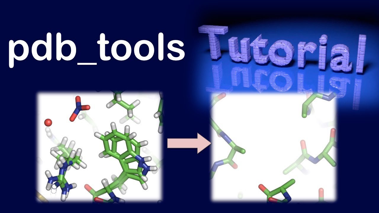 How to run PDB tools via the GUI