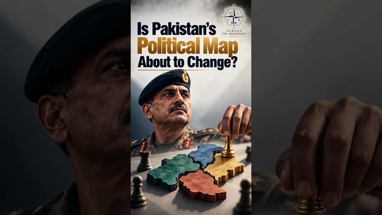 Is Pakistan&rsquo;s Political Map About to Change?  #geopolitics #pakistan #upsc #news #asimmunir #power