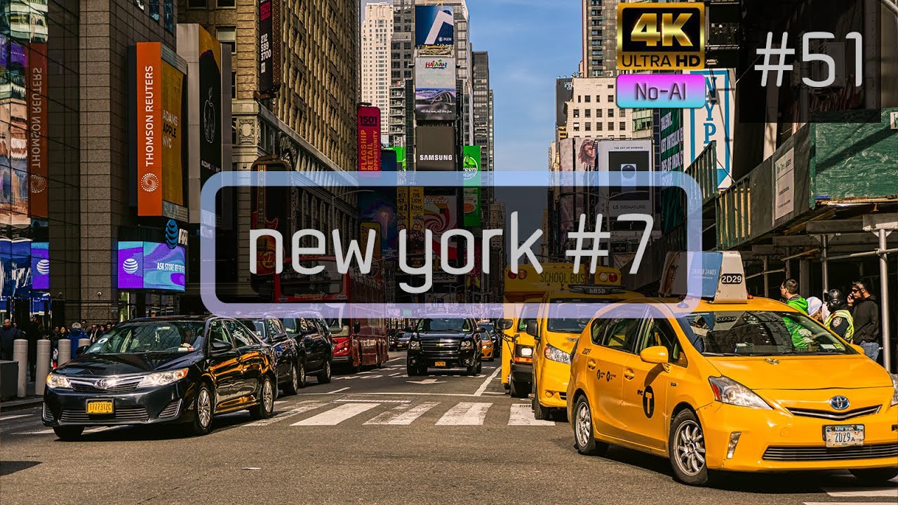 New York in tiny details in 4K - 