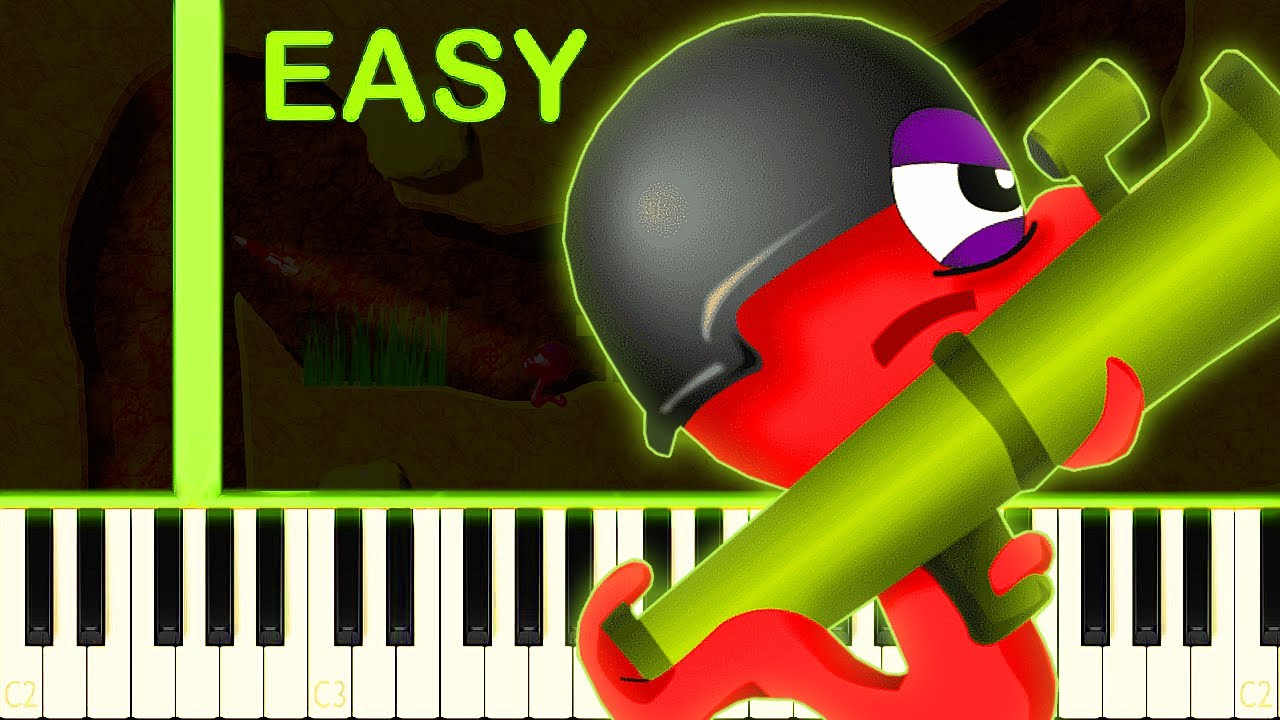 ANNELIDS THEME - EASY Piano Tutorial