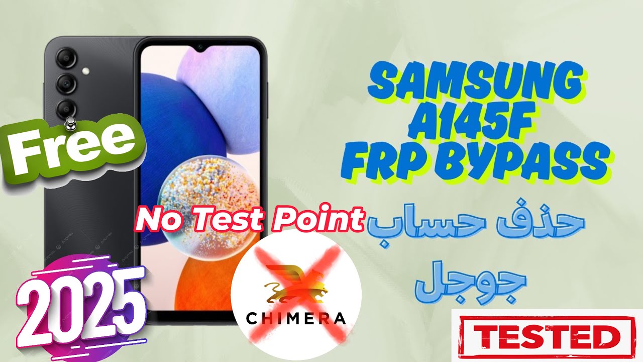 Samsung Galaxy A14 (A145F) FRP Bypass Android 15 U9 | Free Tool 2025 No Test Point No Chimera