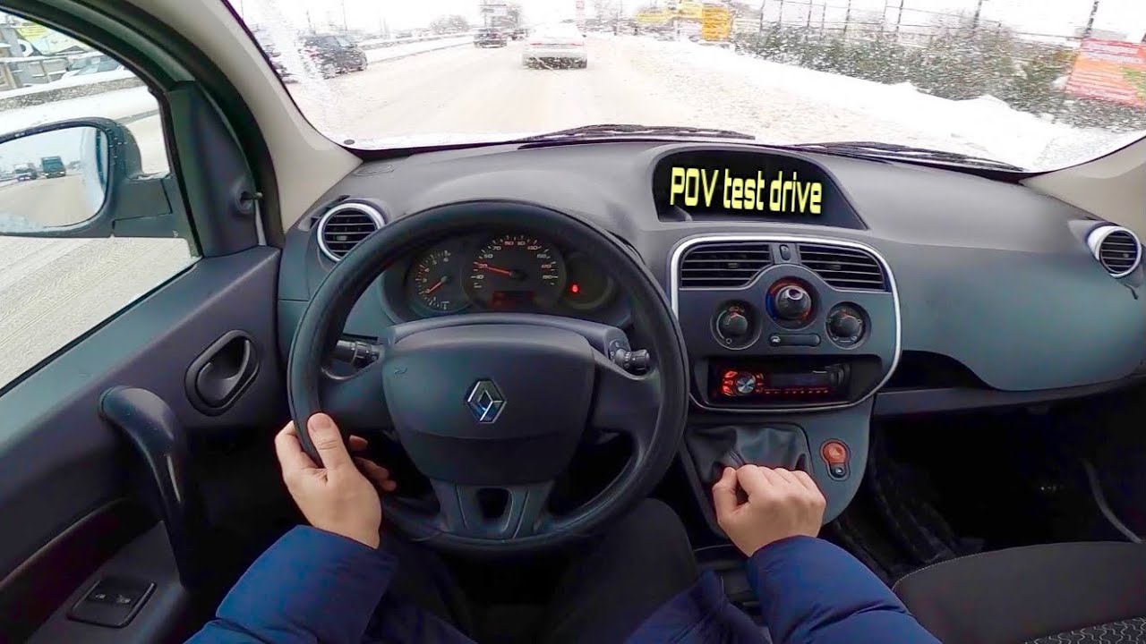 2014 Renault Kangoo (1.5 dCi) POV Test Drive snow ❄️