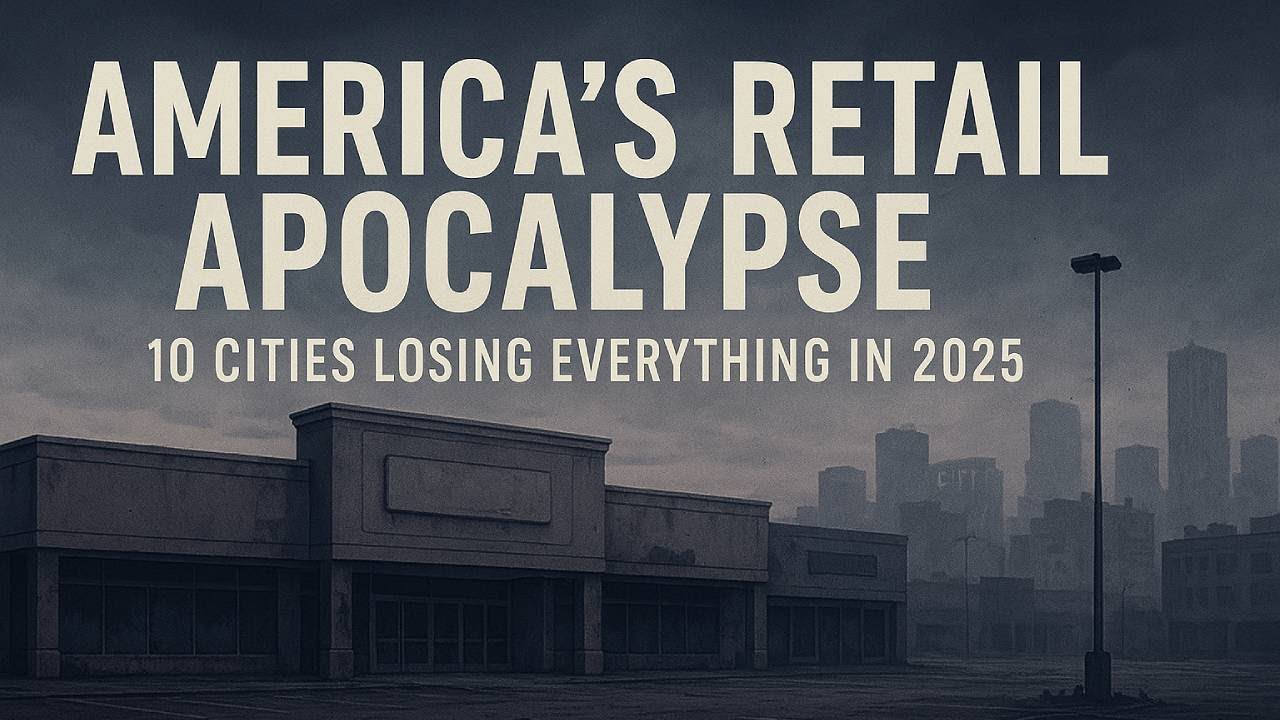 America&rsquo;s Retail Apocalypse &ndash; 10 Cities Losing Everything in 2025