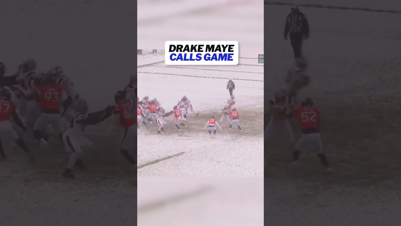 Drake Maye seals the win in the AFC Championship 