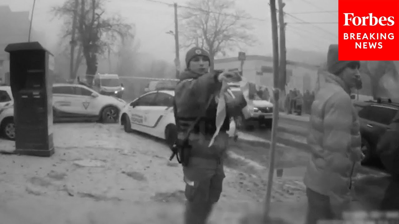 Footage Emerges Of Aftermath Of Russian Missile Strikes Across Ukraine