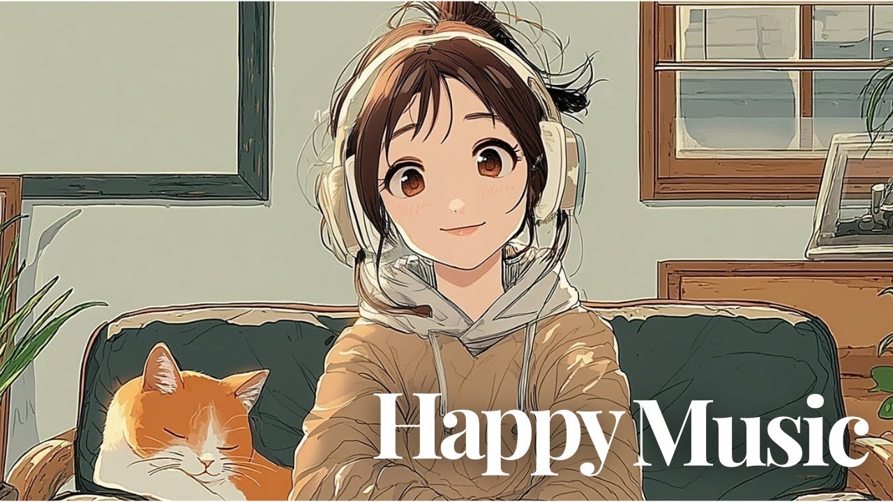 勉強・作業用 ヘッドフォン集中プレイリスト｜猫とのんびり、心を切り替える瞬間