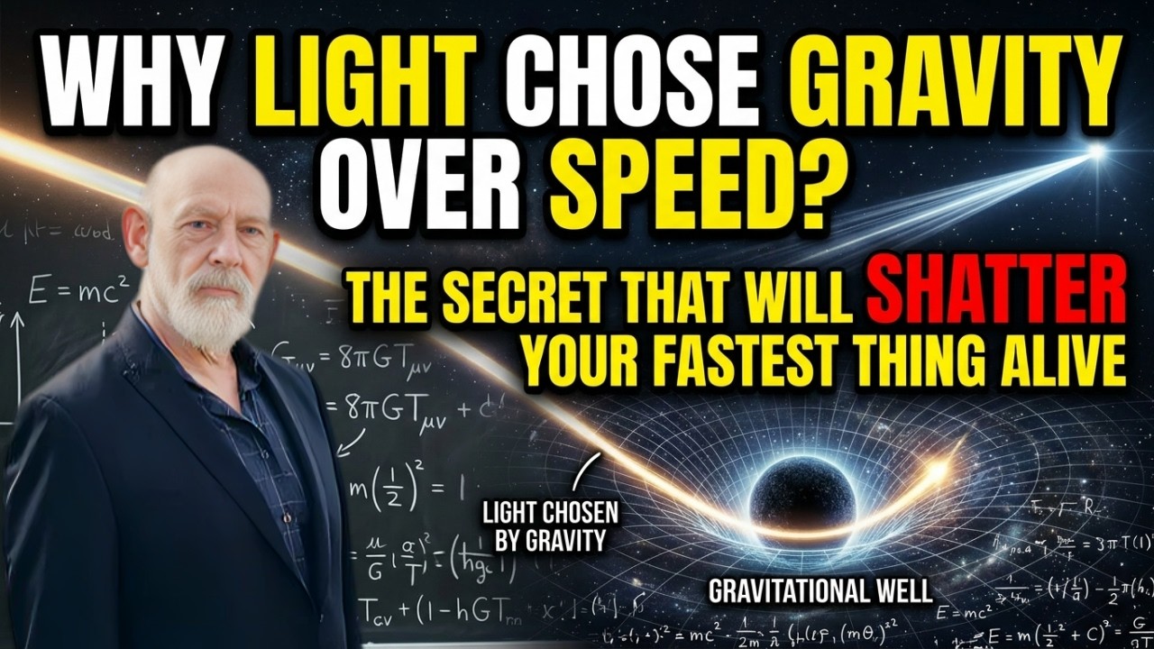 Why Light CHOSE Gravity Over Speed? The Secret Will SHATTER Your Fastest Thing Alive