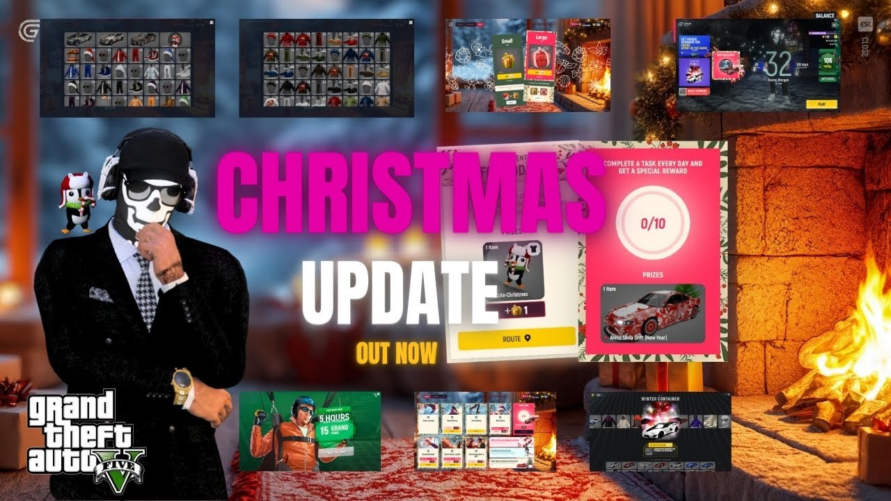 ❄️Finally! Grand RP Winter Update Is Here 😱 | Biggest Update |  FREE Car + FREE GC 🪙 | BAT V GAMERz