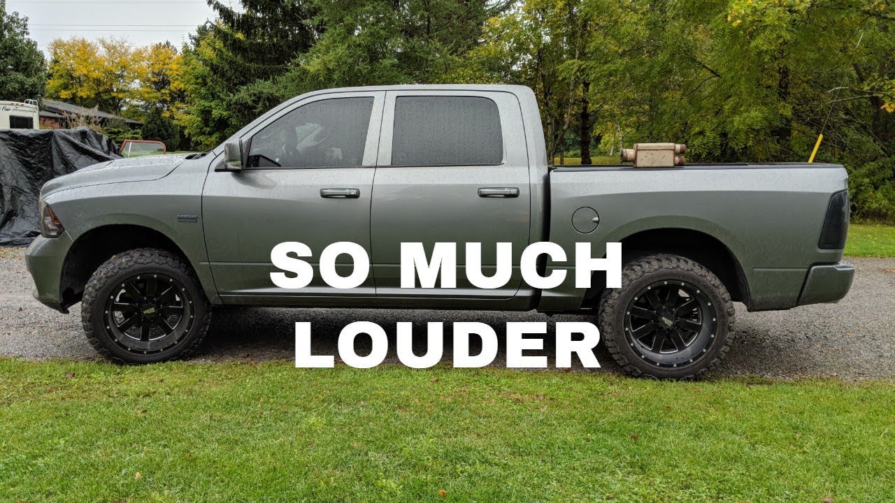 2011 RAM 1500 Muffler Delete