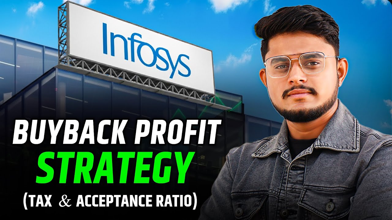Infosys Buyback Strategy || Infosys Buyback Explained - Acceptance Ratio , tax calculation