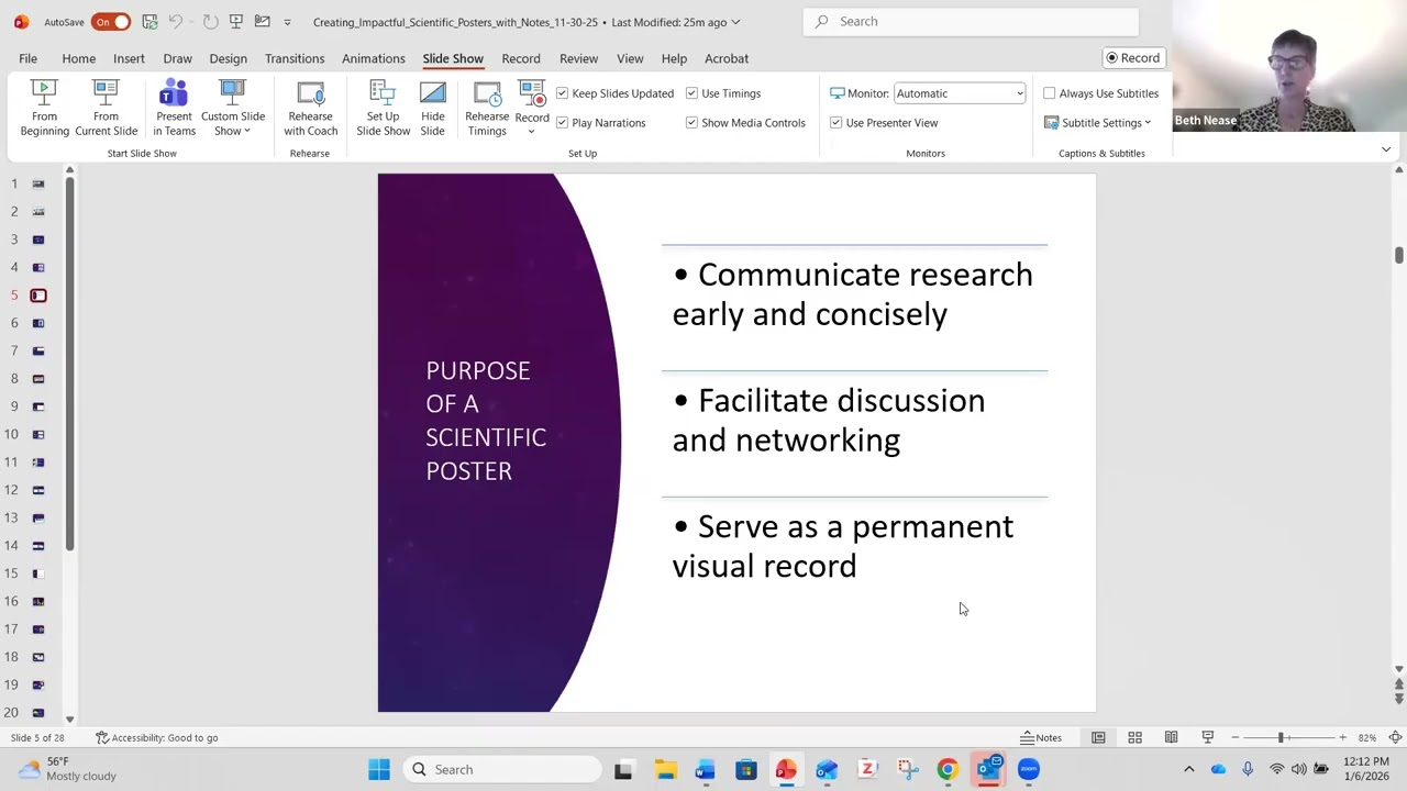 From Data to Display: Creating Impactful Scientific Posters in Nursing Research