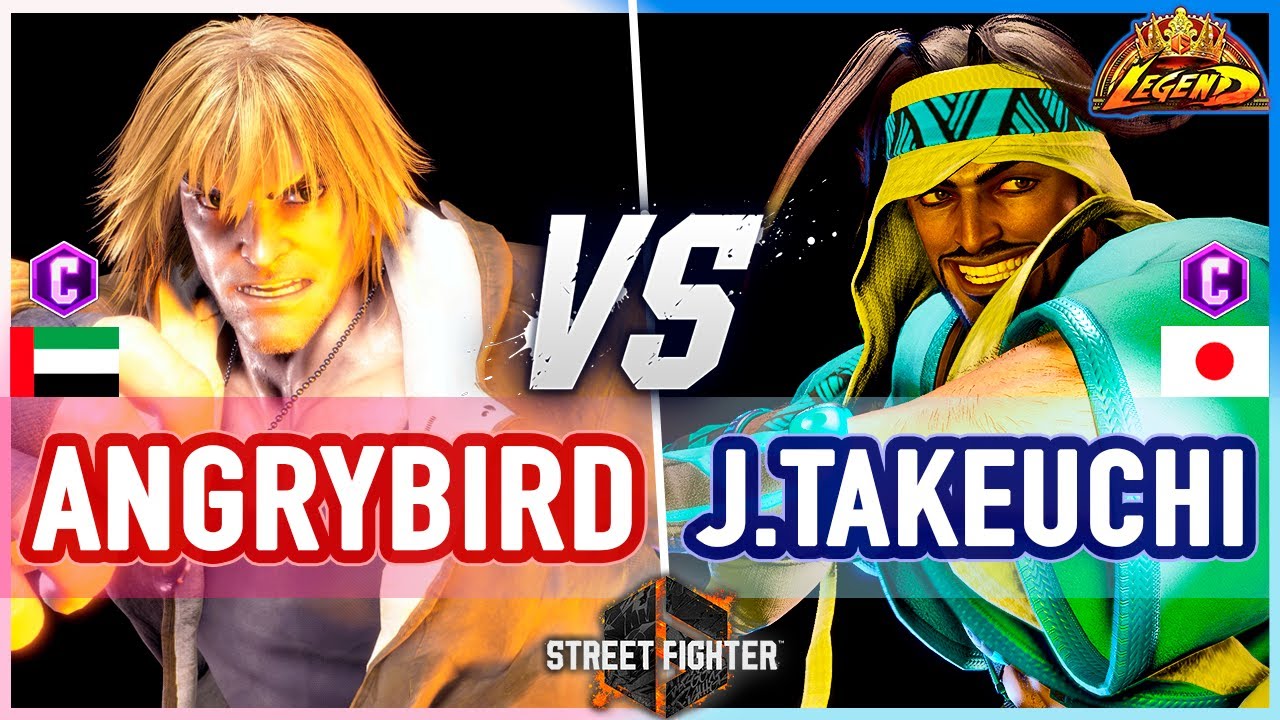 SF6 🔥 Angrybird (Ken) vs John Takeuchi (Rashid) 🔥 Street Fighter 6