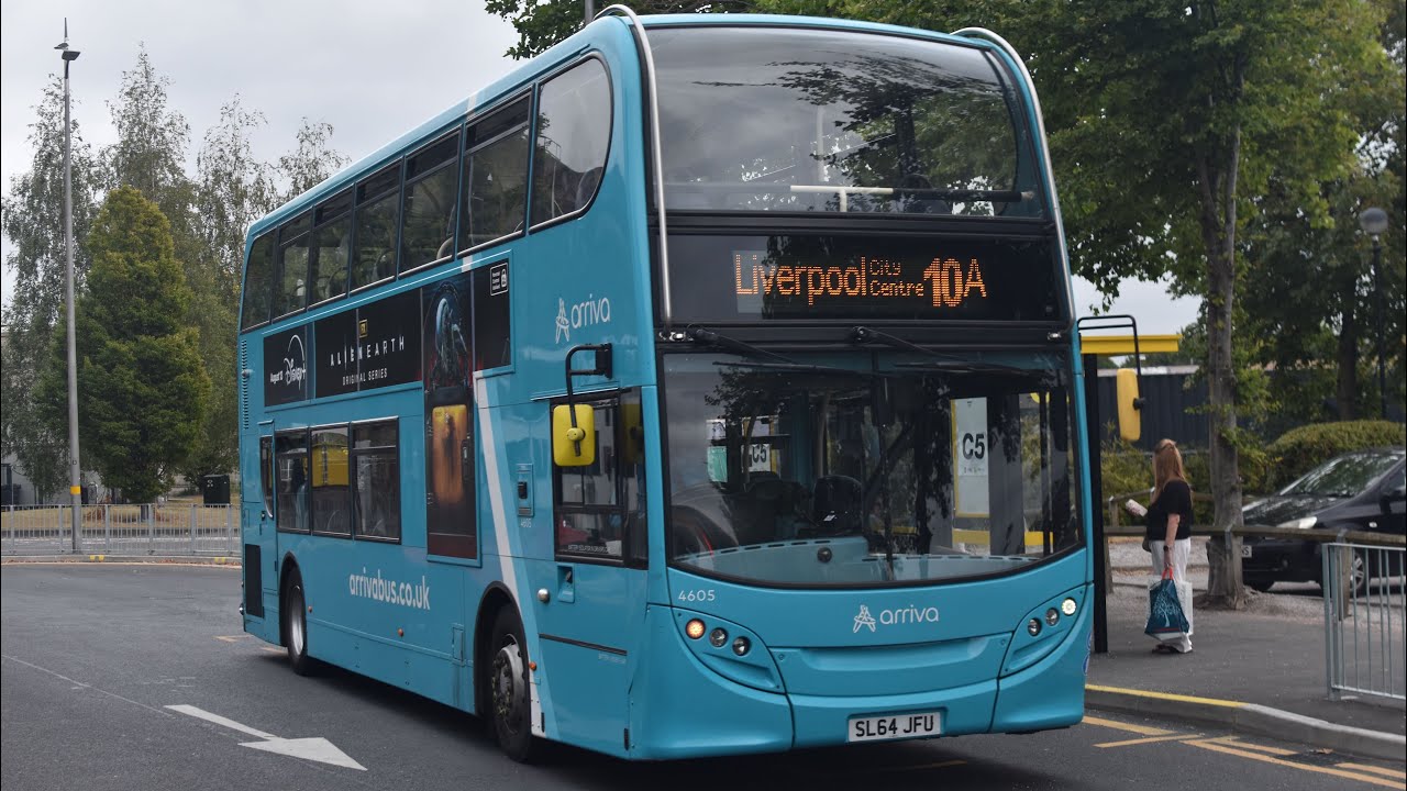 [FULL VISUAL] 10A St Helens - Liverpool ONE (Arriva Merseyside 4605 SL64JFU) 