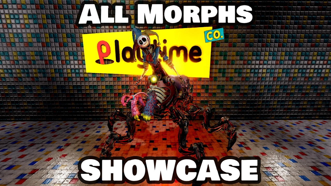All Poppy Playtime Morphs showcase (Roblox)