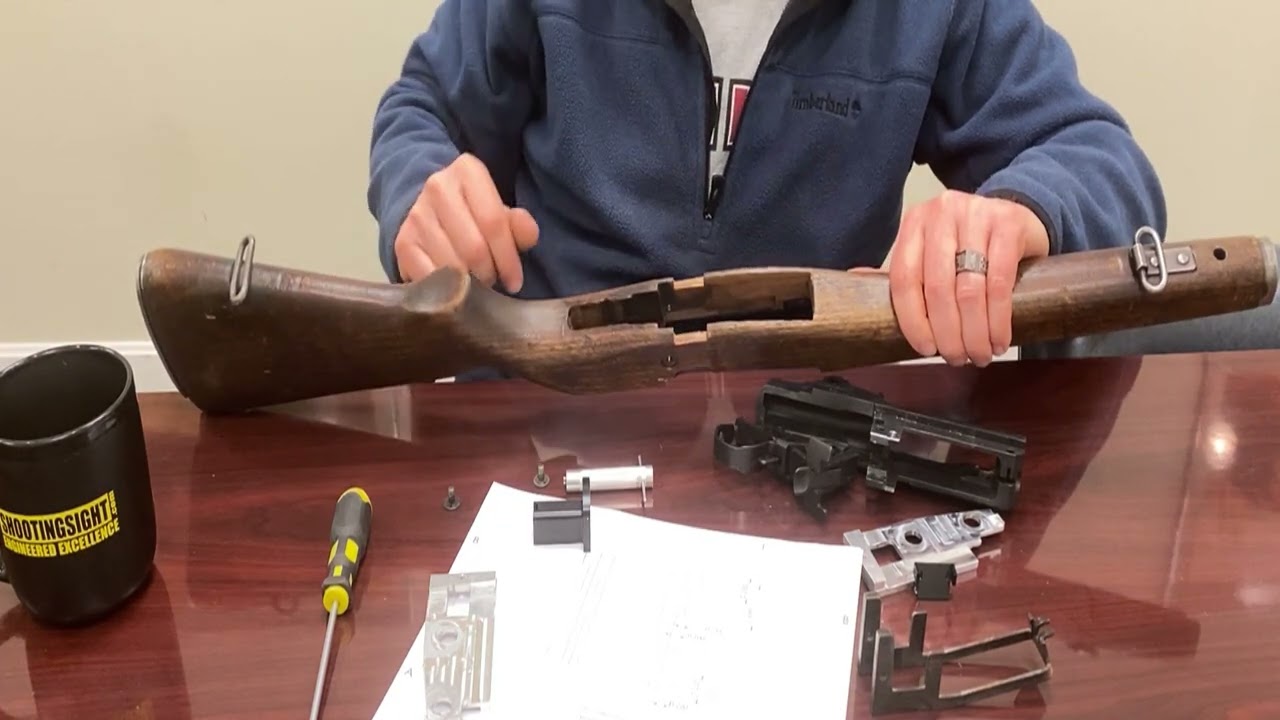 Pillar bedding the M14 stock