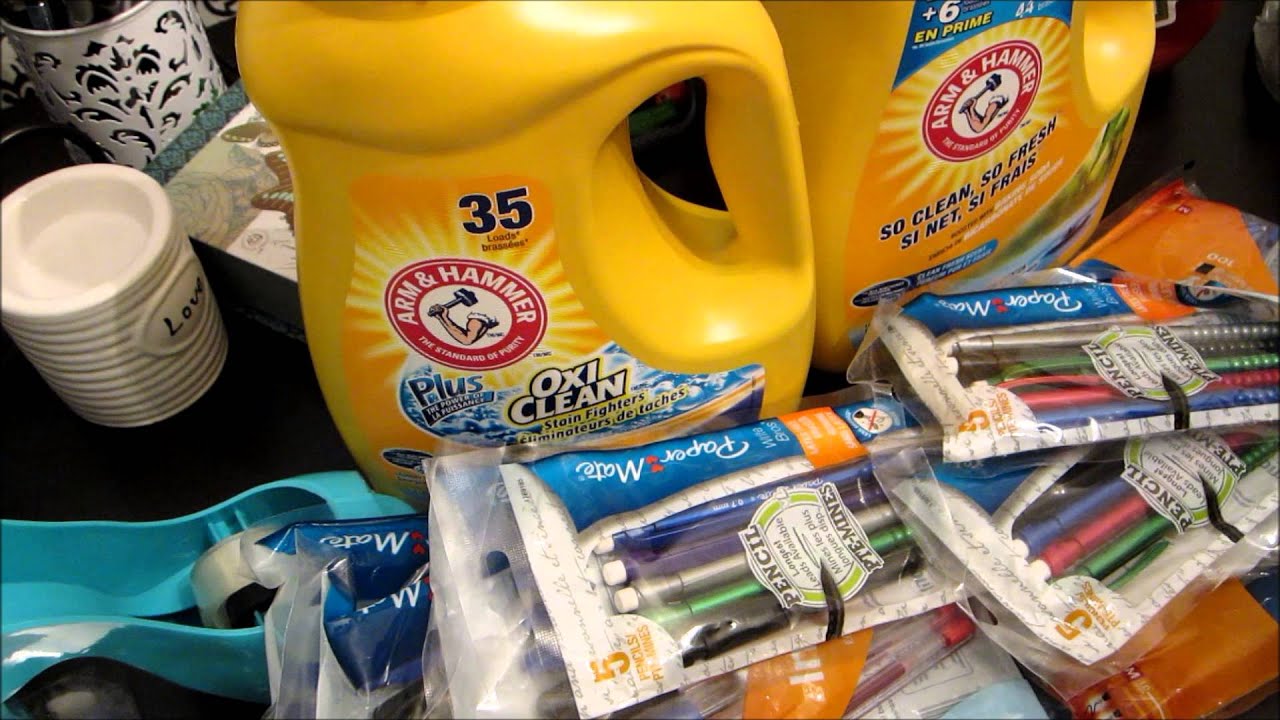 Small Walmart/Shoppers Drug Mart Haul - Couponing/Price Matching (Canada)