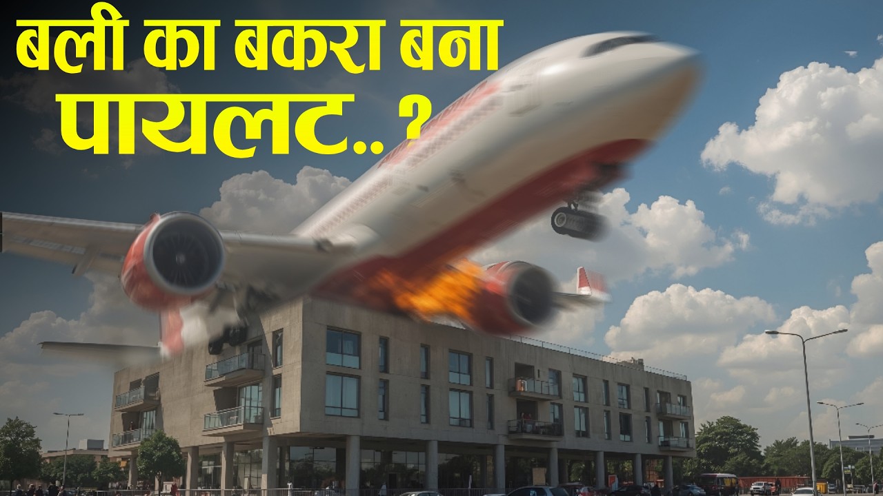 unacceptable Preliminary reports. || पायलट को बनाया गया बाली  का बकरा ?