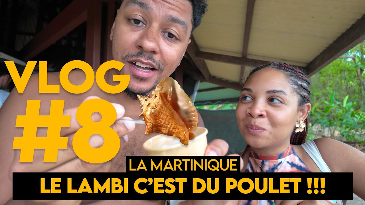 LA MARTINIQUE : Le LAMBI c'est du POULET 😂 | Vlog 8