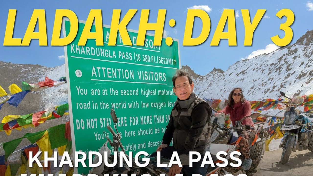 Highest Motorable Road to Khardung La | Nubra Valley Beauty & Diskit Monastery | Day 3
