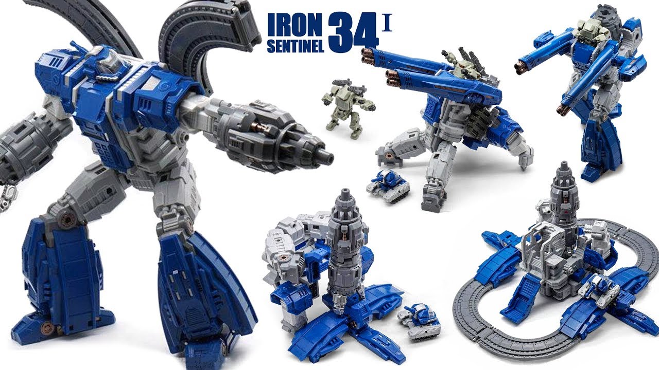 Transformers Mech Fans Toys Lost Planet MF 34I Iron Sentinel Omega Supreme Robot Toys