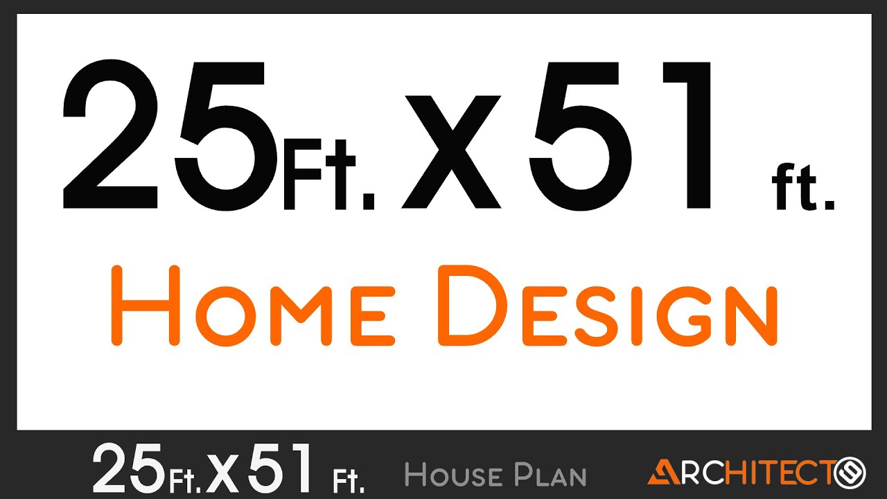 25x51 house plan 1250sqft