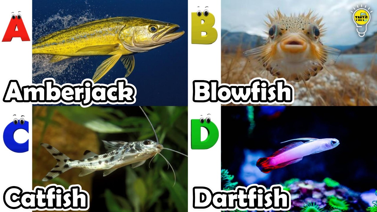Sea animals for kids | ABC phonics animals | ABC Sea Animals song | English and Animals for Kids
