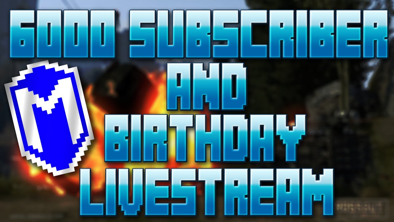 Crossout - 6K Subscriber Milestone And Birthday Livestream - Let's Play Crossout Gameplay Livestream