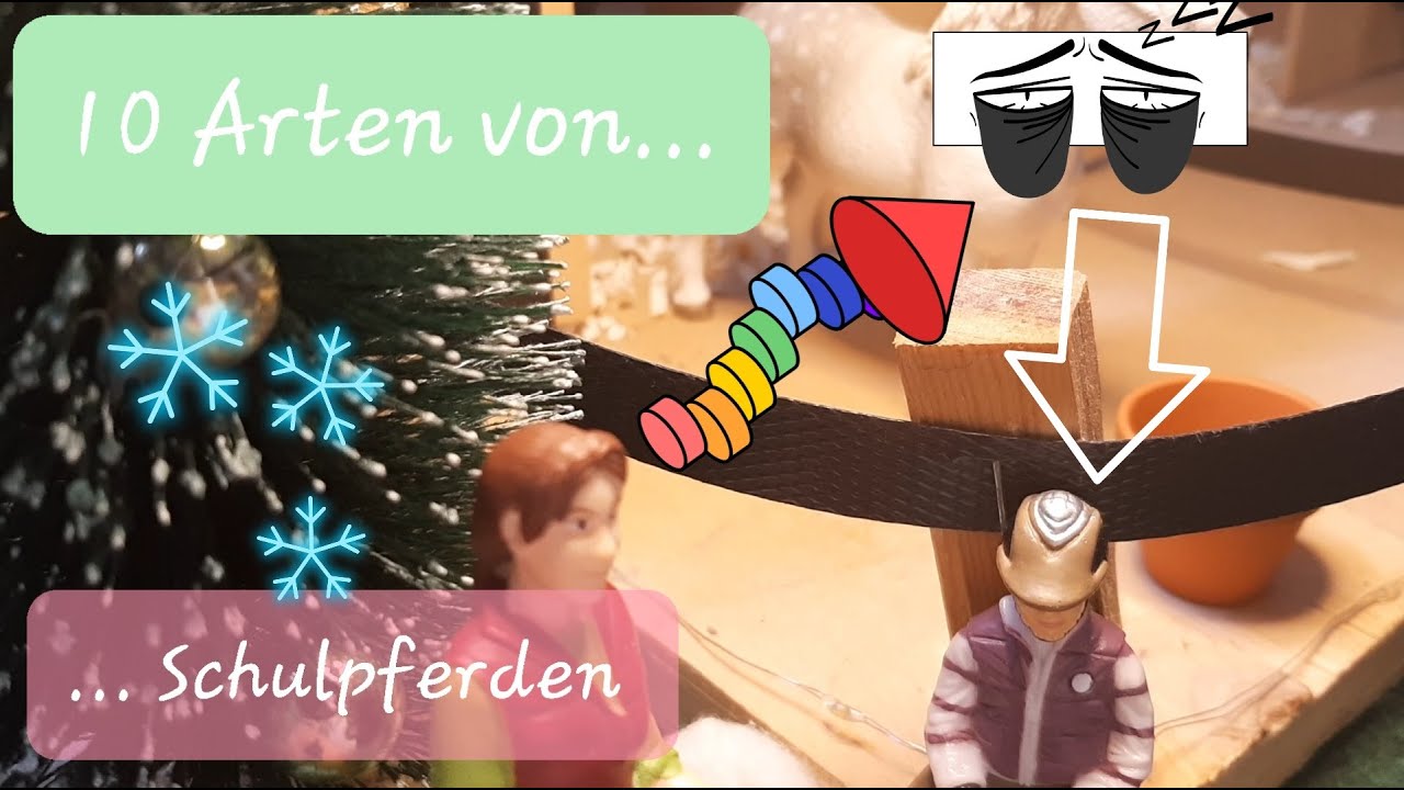 🐎10 Arten von Schulpferden📅 #11 //Schleich