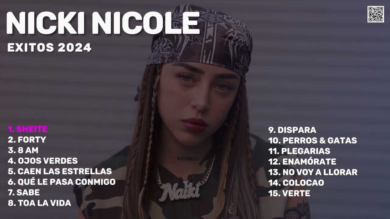 Nicki Nicole - Éxitos 2024 (Best Of | Hits | Mejores Canciones)