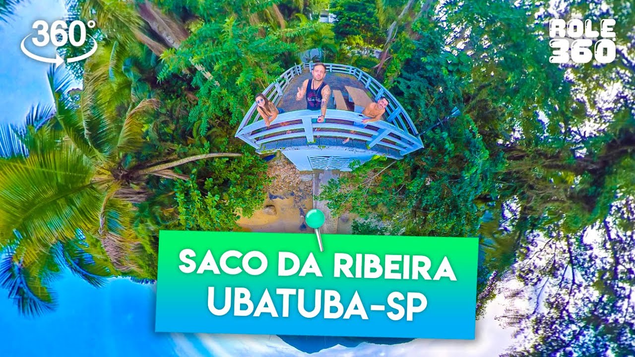 [VR 360&ordm;] Praia Saco da Ribeira - Ubatuba / S&atilde;o Paulo | Brasil [VIDEO 360 VR]