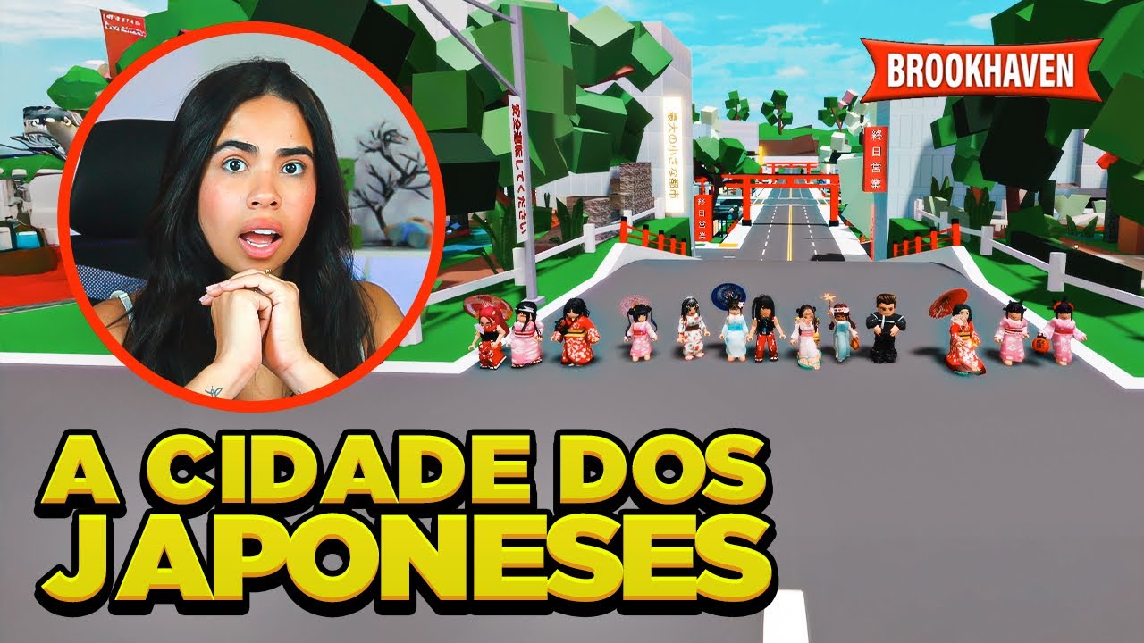 A CIDADE JAPONESA MISTERIOSA EM BROOKHAVEN 