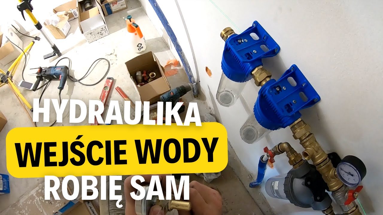 120. Instalacja wody wchodzącej do domu. INSTALACJA WODNA samemu, jak zrobiłem? Hydraulika w domu