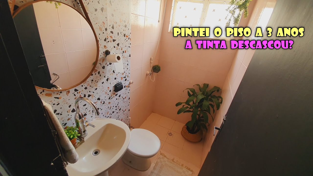 COMO ESTÁ O PISO, DEPOIS DE 3 ANOS PINTADO COM TINTA EPOXI